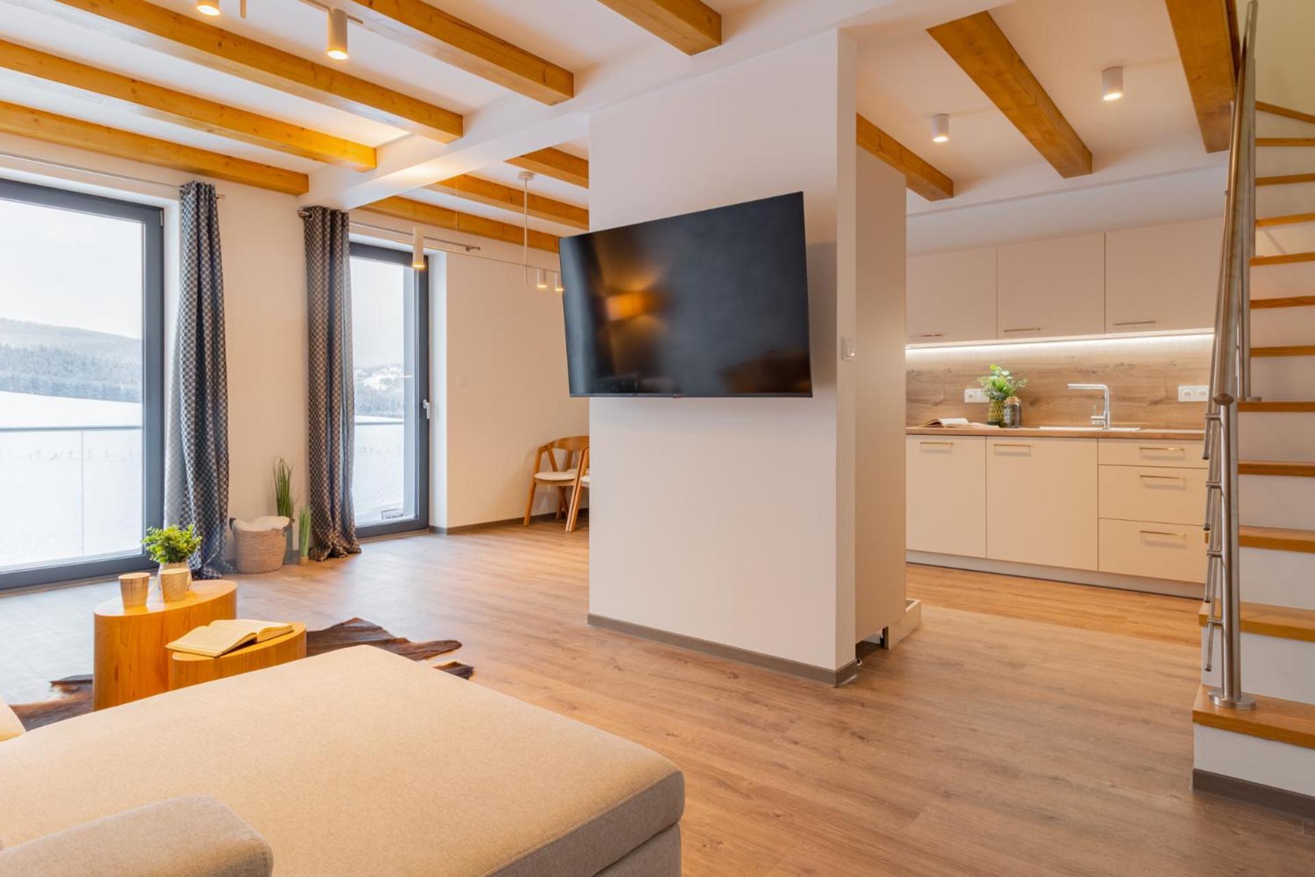 Apartmany Vista Klinovec Loucna pod Klinovcem Exterior photo